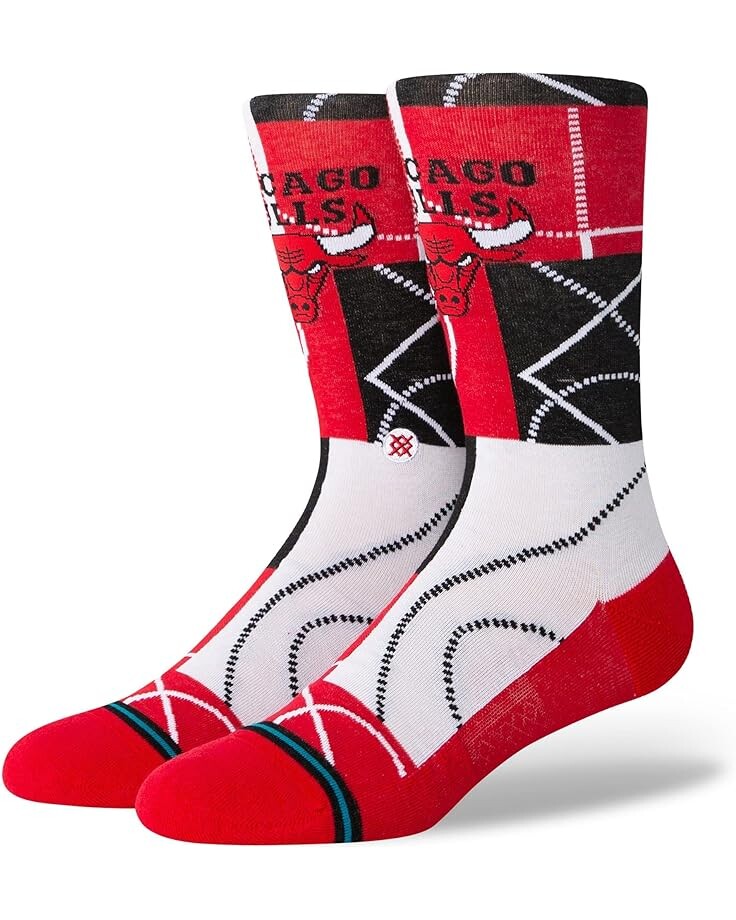 

Носки Stance Zone Chicago Bulls, красный
