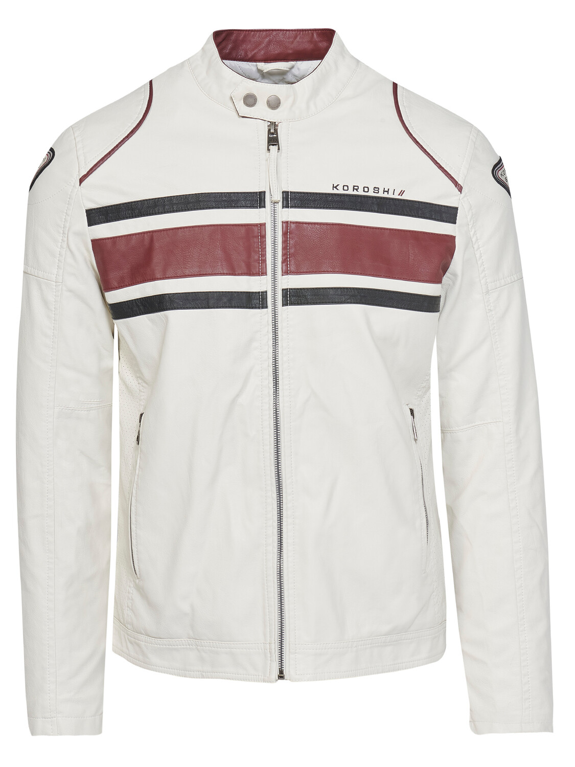 

Кожаная куртка KOROSHI Leder Effektjacke, белый