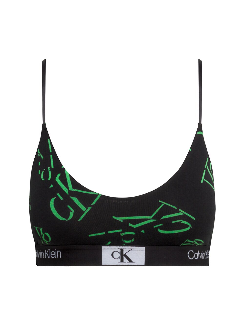 

Бюстгальтер без косточек Calvin Klein Underwear, черный