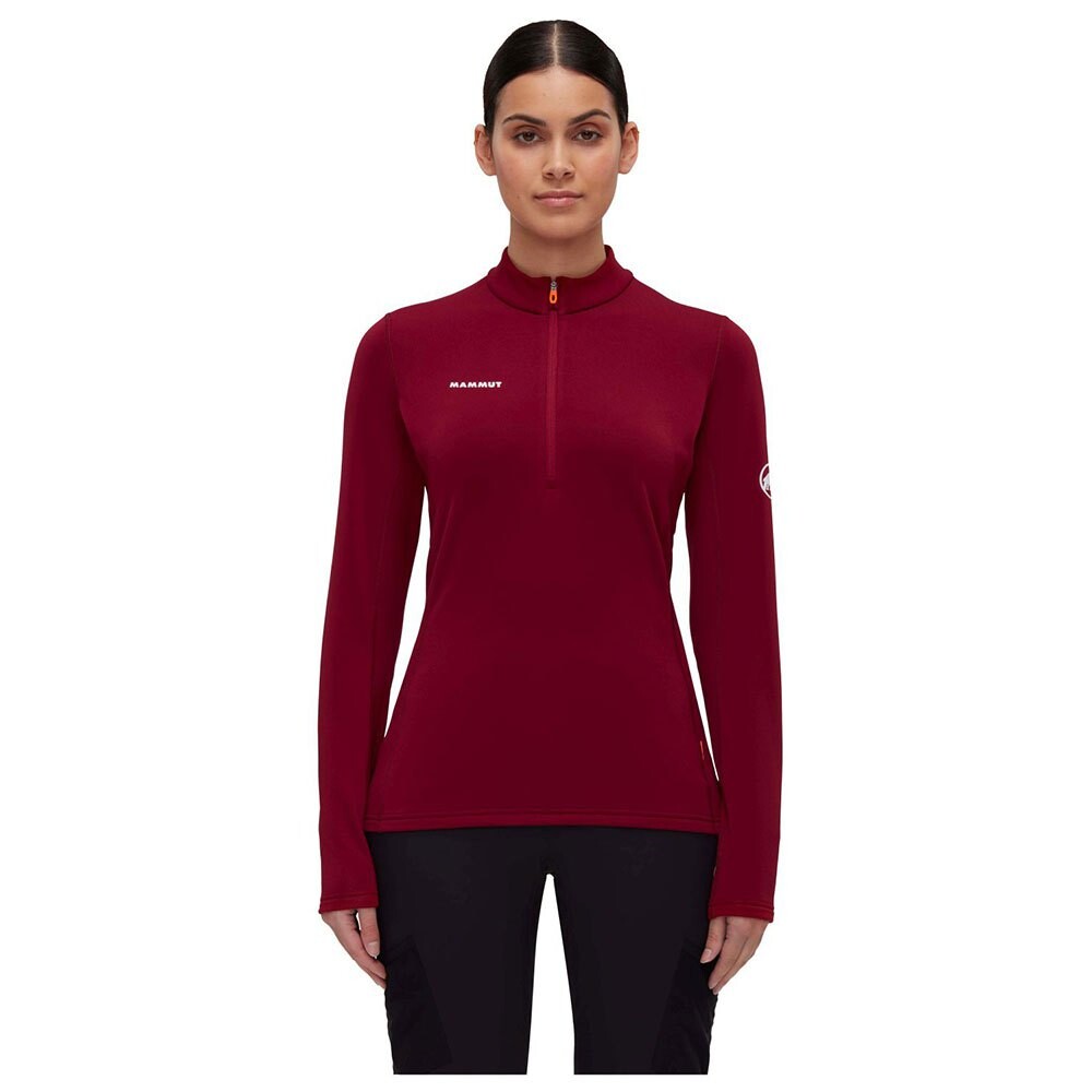 Футболка с длинным рукавом Mammut Aenergy Half Zip, красный
