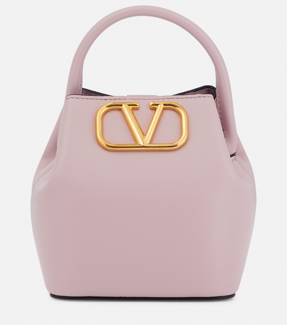 

Кожаная сумка-тоут VSling Mini Valentino Garavani, розовый