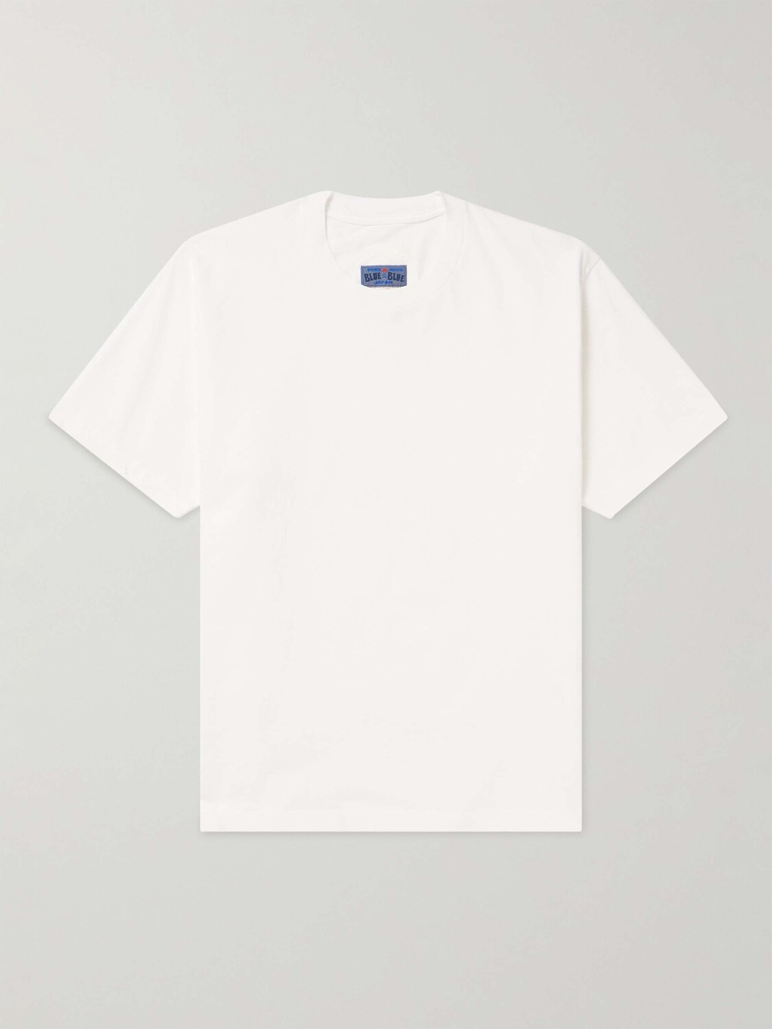 

Футболка из хлопкового джерси BLUE BLUE JAPAN, белый
