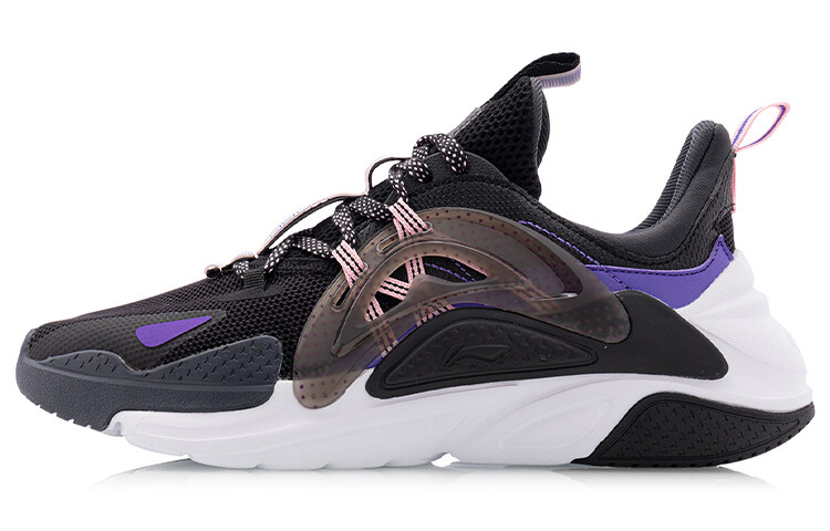 

LINING Spark Lifestyle Shoes Women's Low-top Black/purple