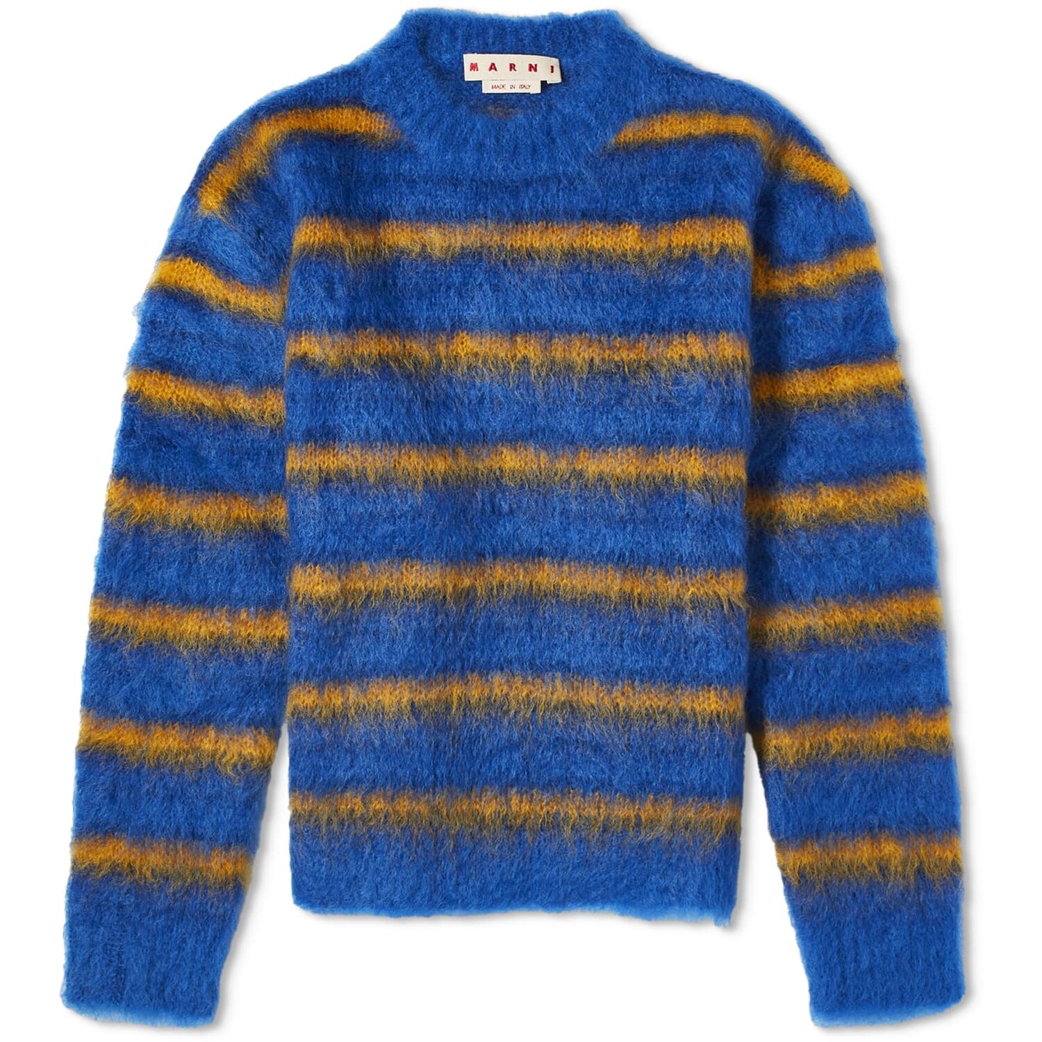 Свитшот Marni Stripe Mohair, цвет Royal Blue