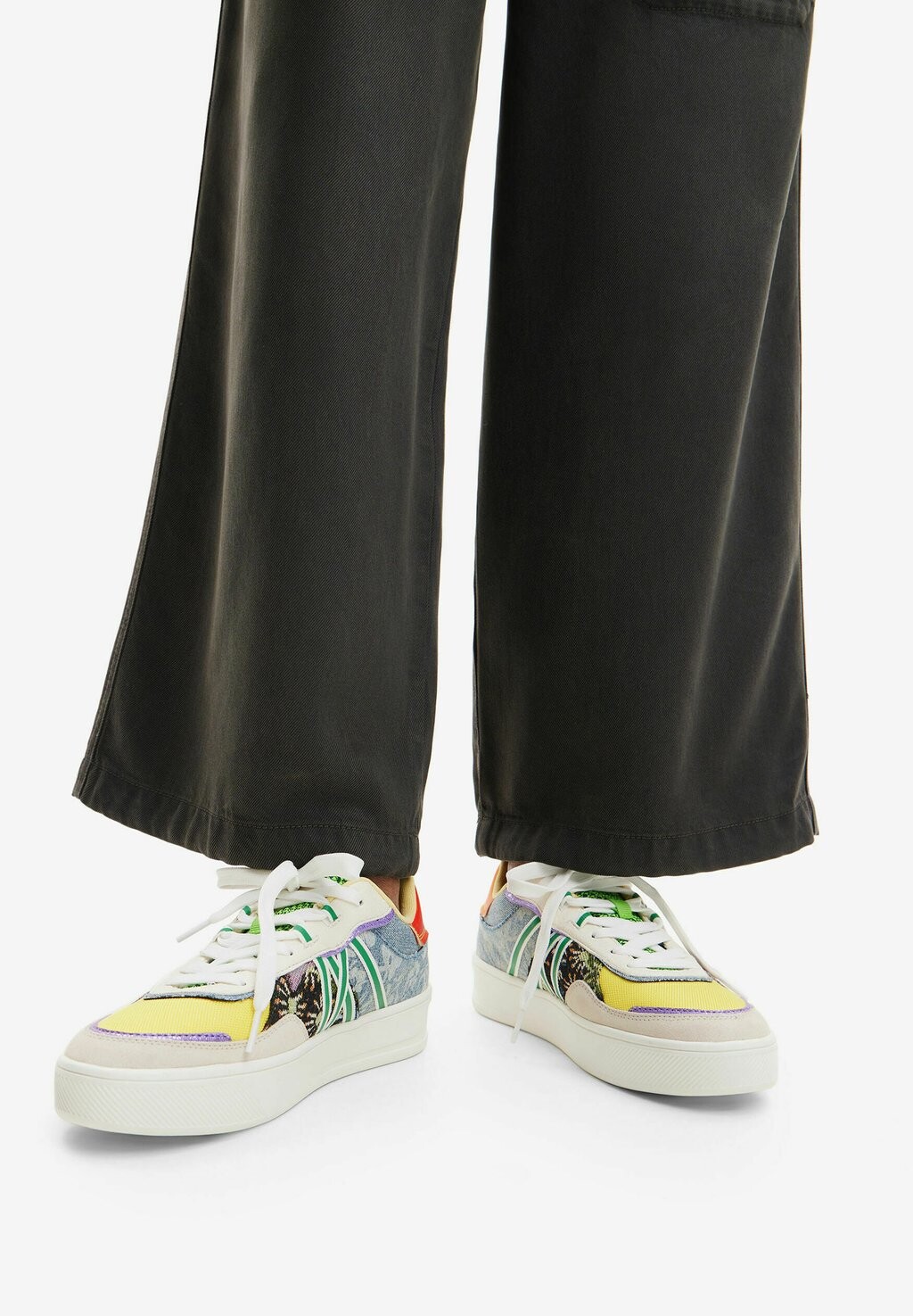 

Полукеды Patchwork Desigual, мультиколор