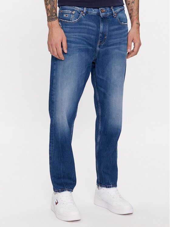 Зауженные джинсы Tommy Jeans, синий