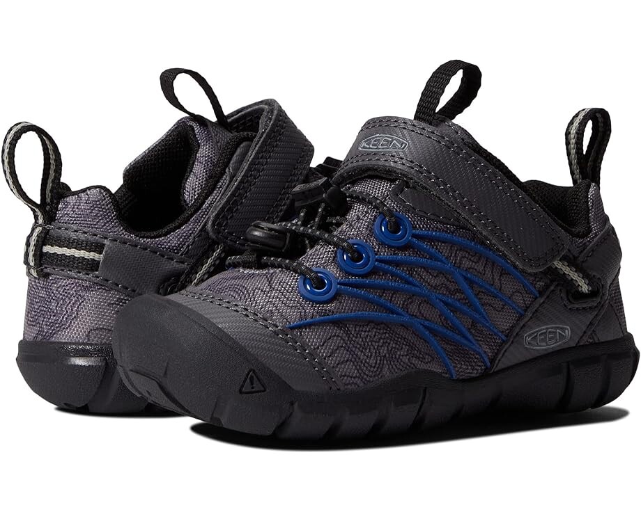 

Походные ботинки Keen Chandler CNX, цвет Black/Bright Cobalt