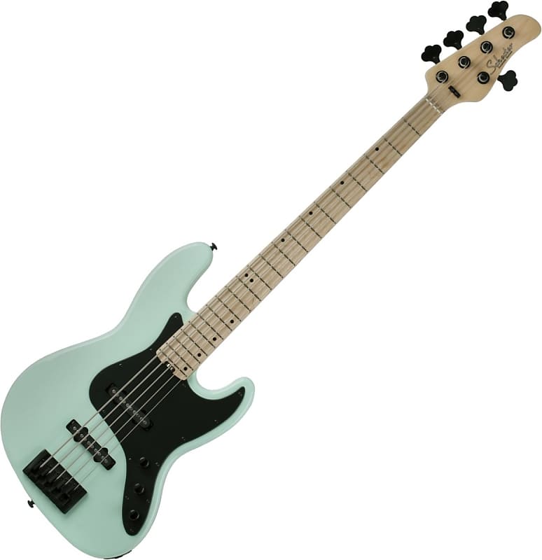 Басс гитара Schecter J-5 Electric Bass in Sea foam Green