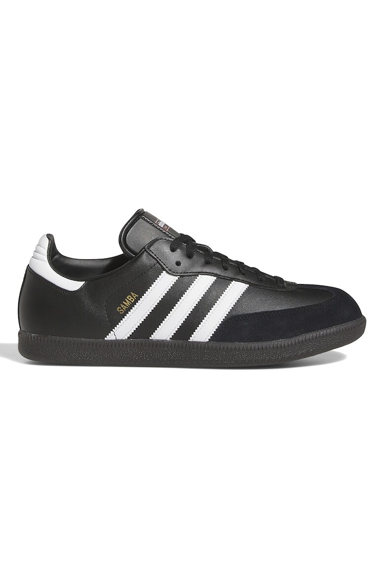 

Кожаные спортивные туфли Samba с замшей Adidas Sportswear, черный
