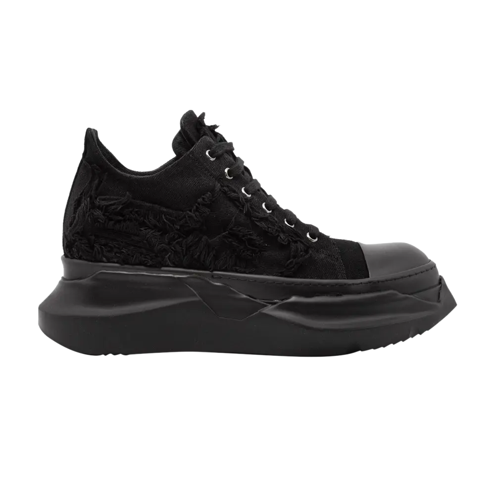 

Низкие кроссовки Rick Owens DRKSHDW Gethsemane Distressed Abstract Low, черный