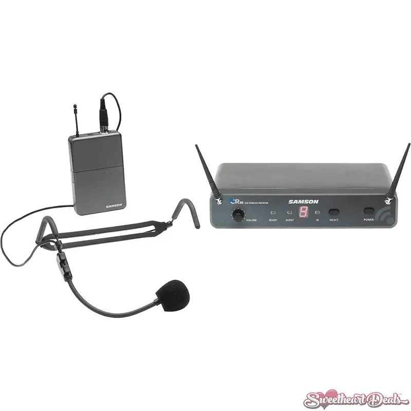 

Микрофон Samson Concert 88 16-Channel True-Diversity UHF Wireless Headset Mic System - C Band (542-566 MHz)