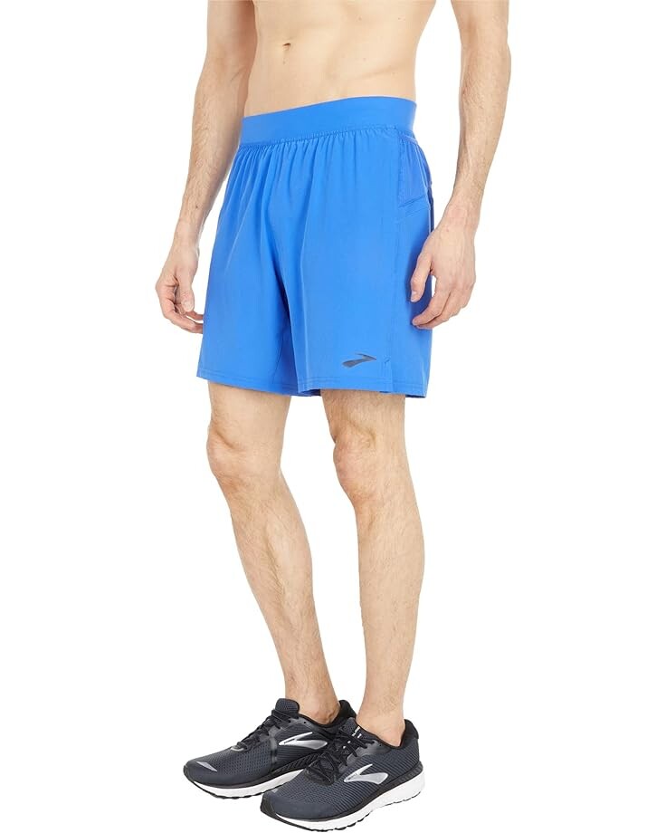 Шорты Brooks Sherpa 7 Shorts, цвет Amparo Blue