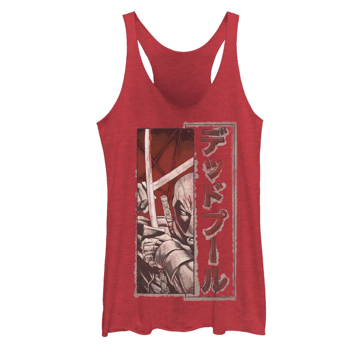 

Майка для юниоров Marvel Deadpool Kanji Fighting Swords Licensed Character