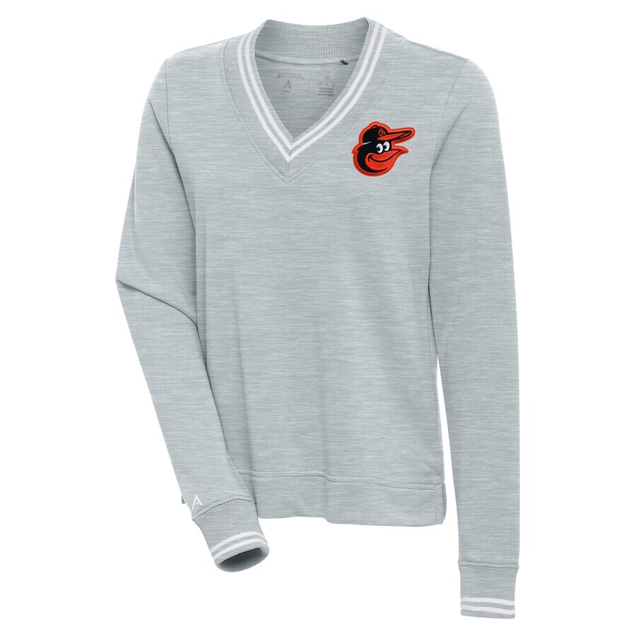

Толстовка Antigua Baltimore Orioles, серый