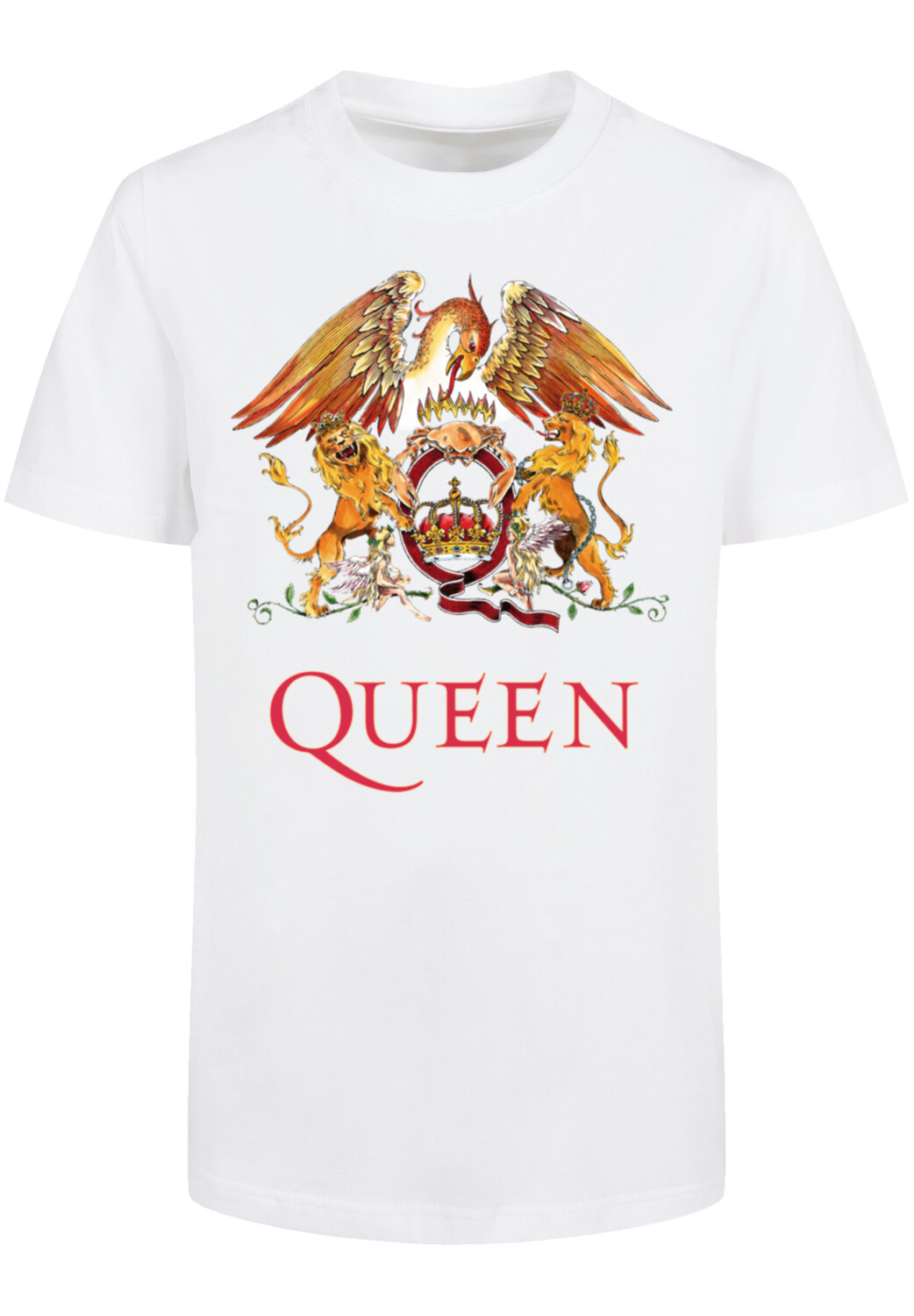 

Футболка F4NT4STIC Basic Kids Tee Queen Classic Crest, белый