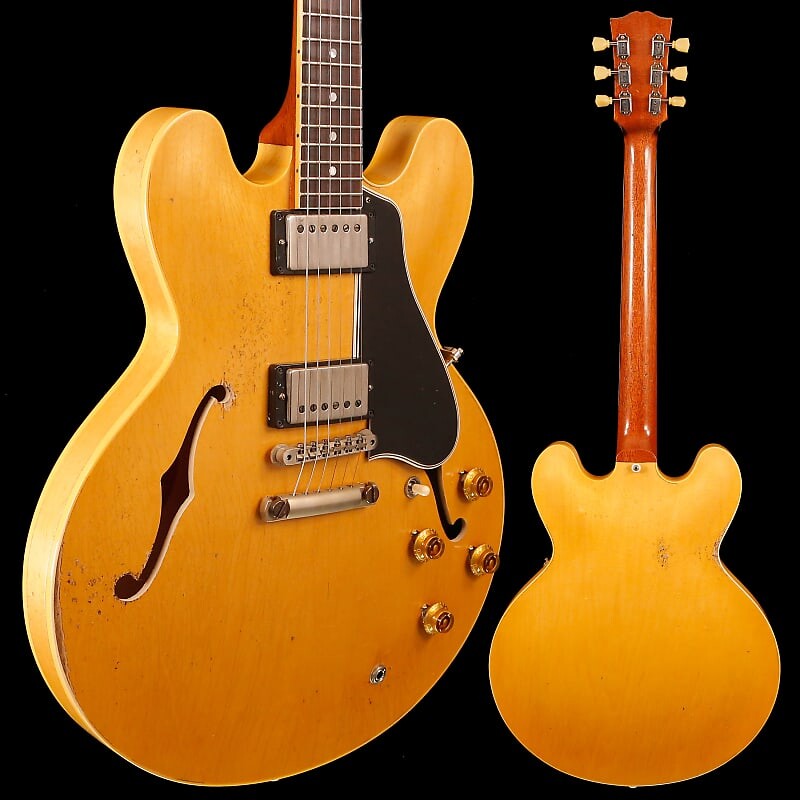 

Электрогитара Gibson '59 ES-335 Reissue, Murphy Lab Heavy Aged Vintage Natural 7lbs 12.4oz