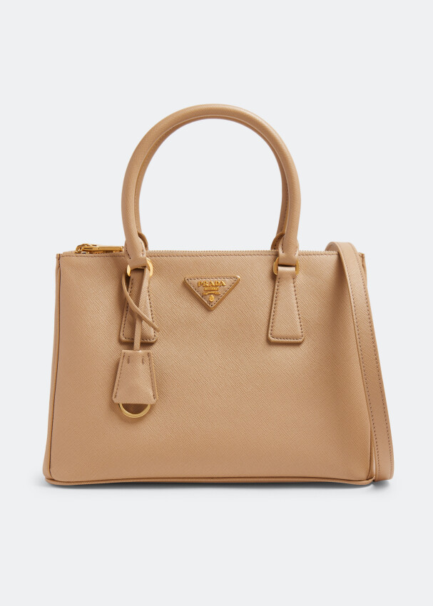 

Сумка Prada Galleria Medium Leather, бежевый