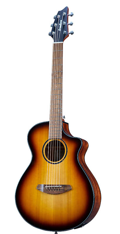 Акустическая гитара Breedlove Discovery S Companion Edgeburst CE - Red Cedar w/ African Mahogany