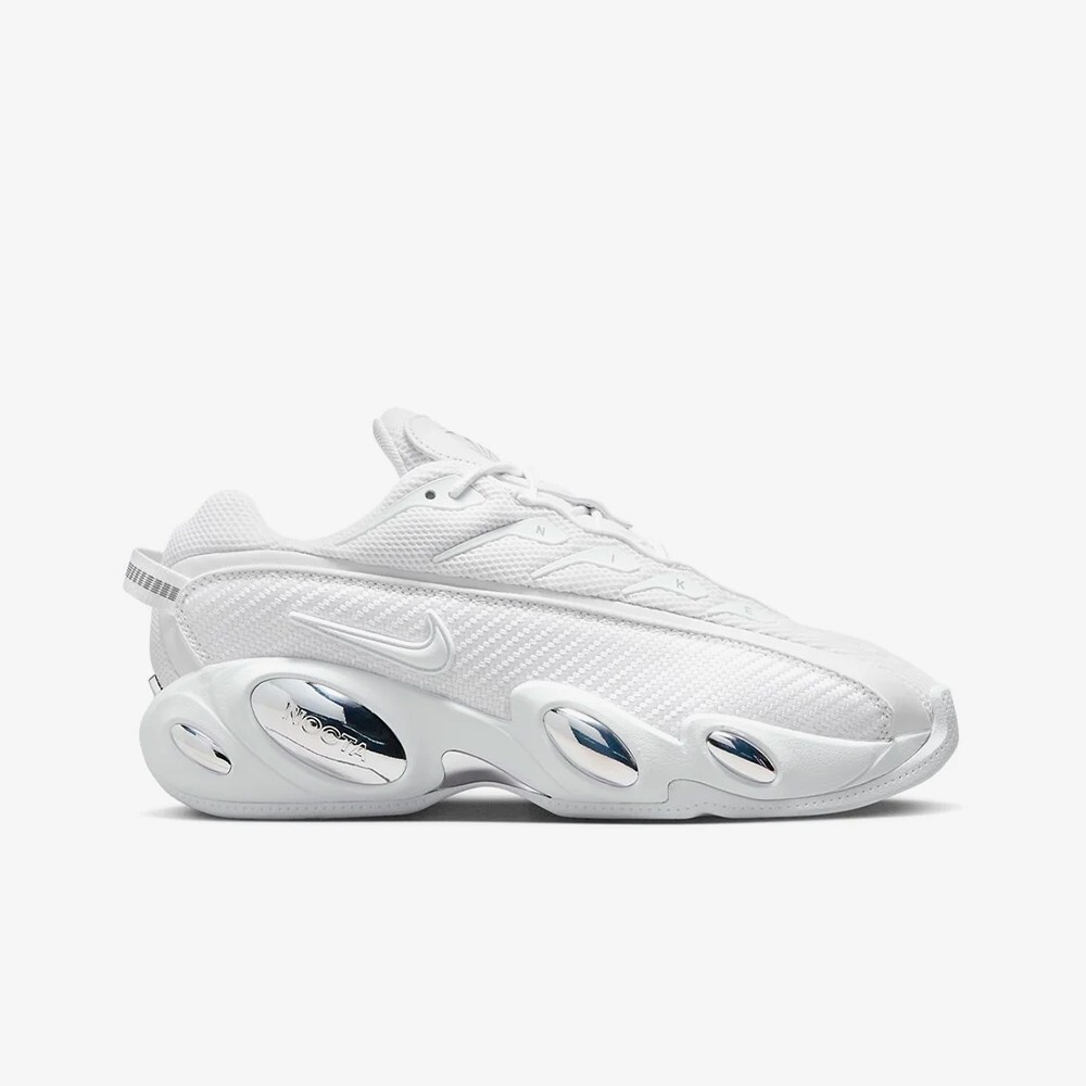 

Кроссовки Nocta Glide 'Triple White' Nike, белый