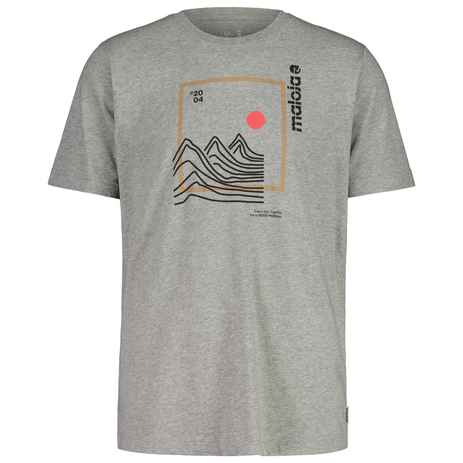 

Футболка Maloja CaumaM, цвет Grey Melange