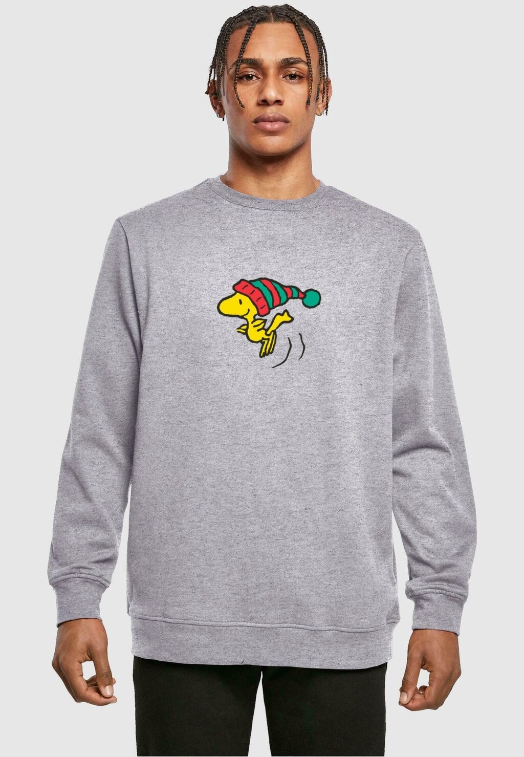 

Толстовка PEANUTS WOODSTOCK CREWNECK Merchcode, цвет heather grey