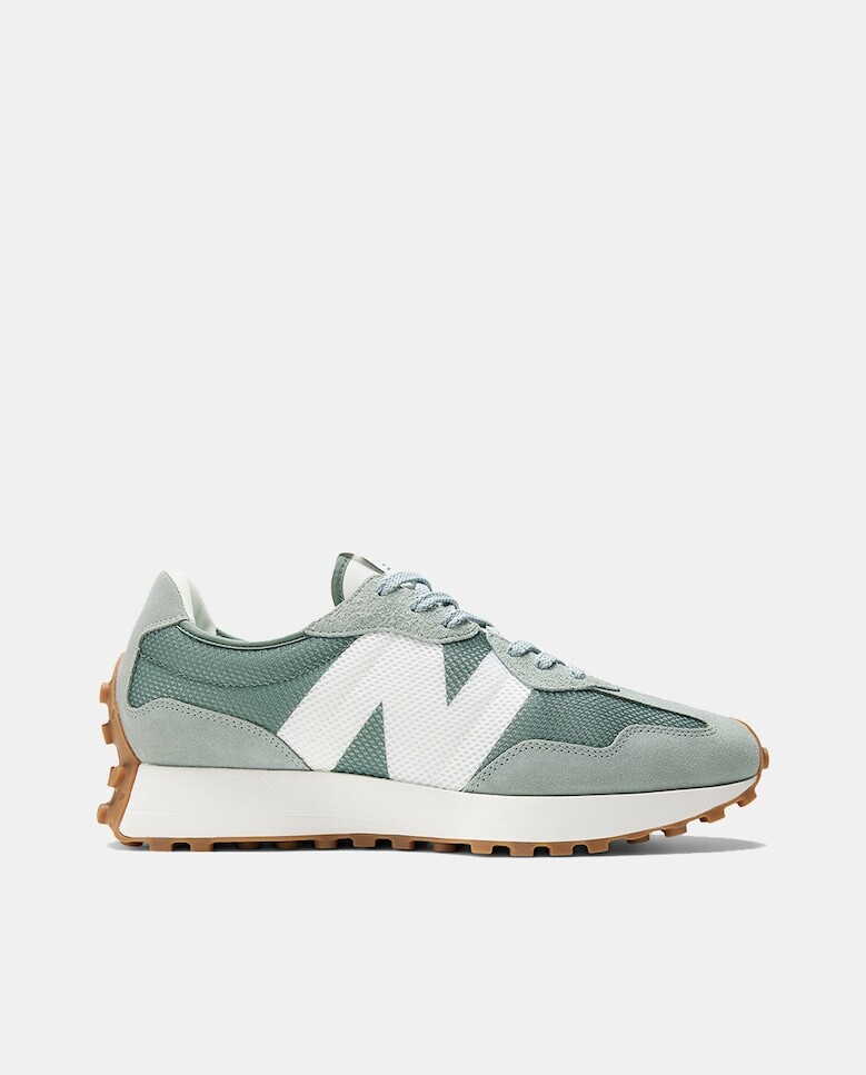 

Мужские повседневные кроссовки 327 New Balance New Balance, зеленый