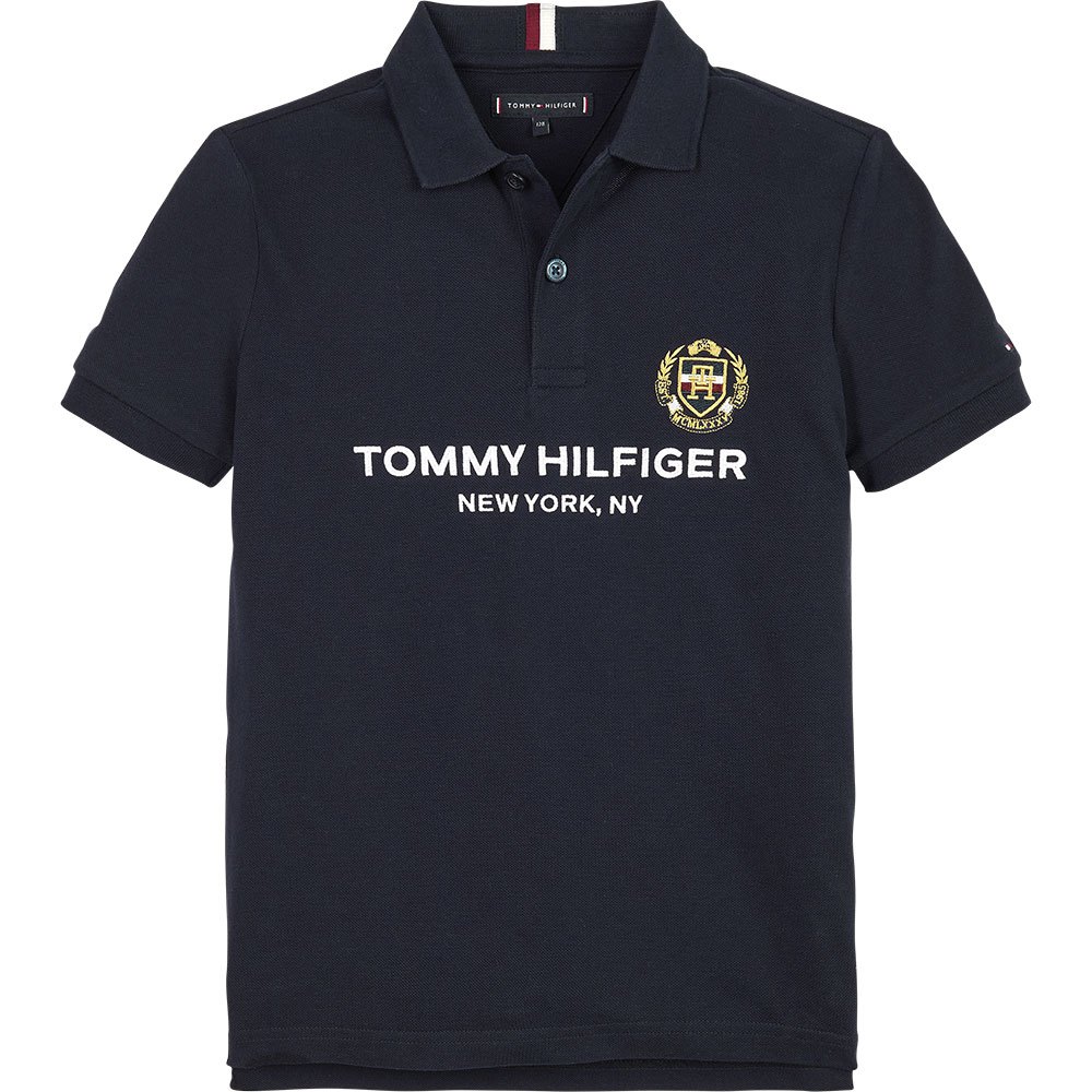 

Поло с коротким рукавом Tommy Hilfiger Icon, синий