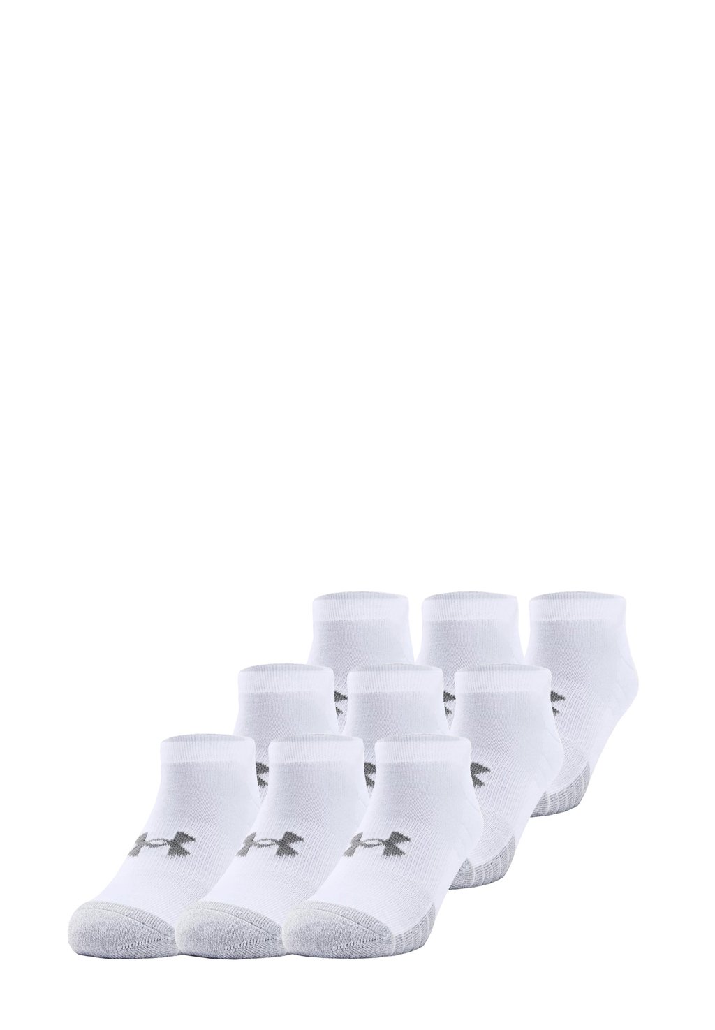 

Носки MULTIPACK 9 PAAR HEATGEAR NO SHOW UNISEX Under Armour, цвет white