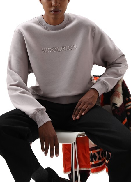 

Флисовая толстовка с логотипом Woolrich