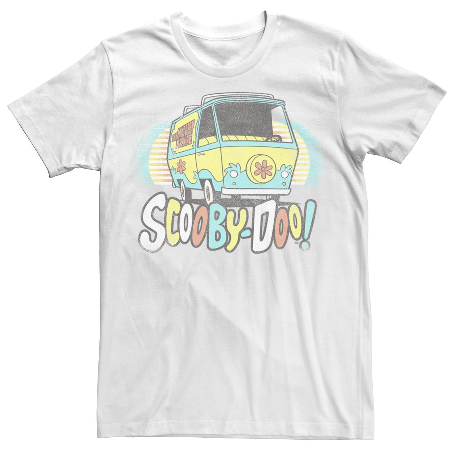 

Детская футболка Scooby-Doo Mystery Machine Van с винтажным графическим рисунком Licensed Character
