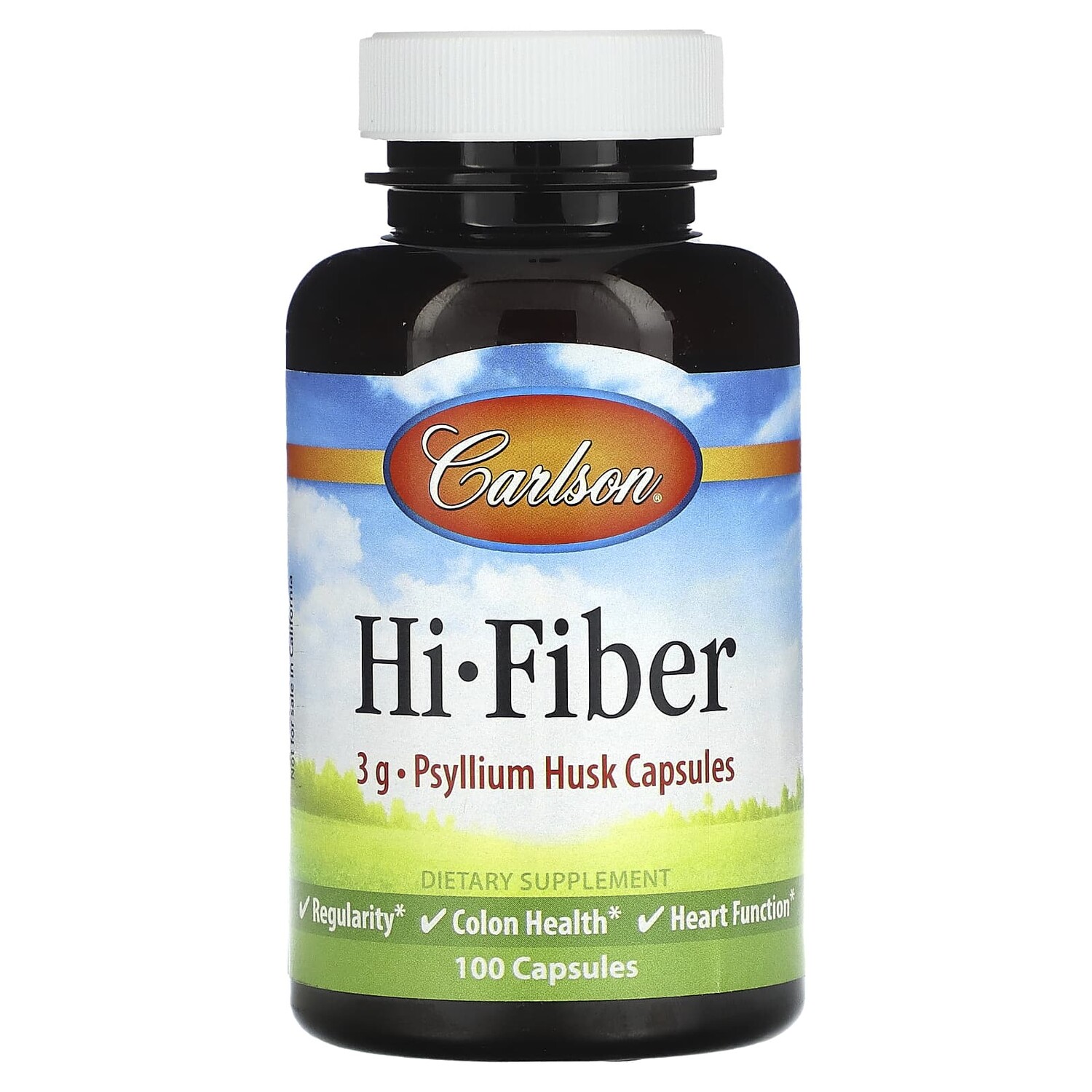 

Hi-Fiber, 100 капсул, Carlson