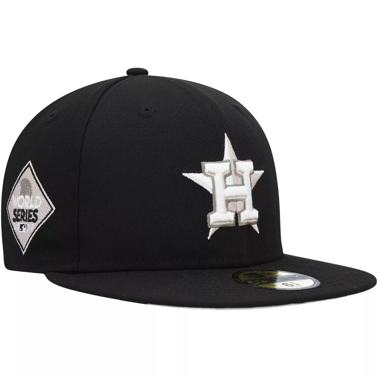

Мужская облегающая шляпа New Era Black Houston Astros Chrome Camo 59FIFTY