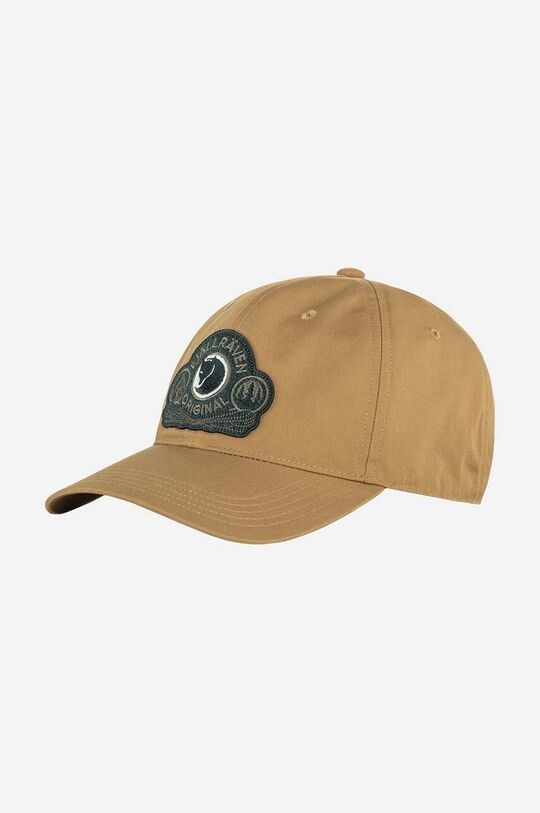 

Бейсболка Classic Badge Cap Fjallraven, бежевый