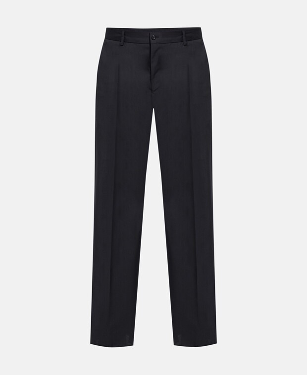 

Шерстяные брюки Armani Exchange, темно-синий