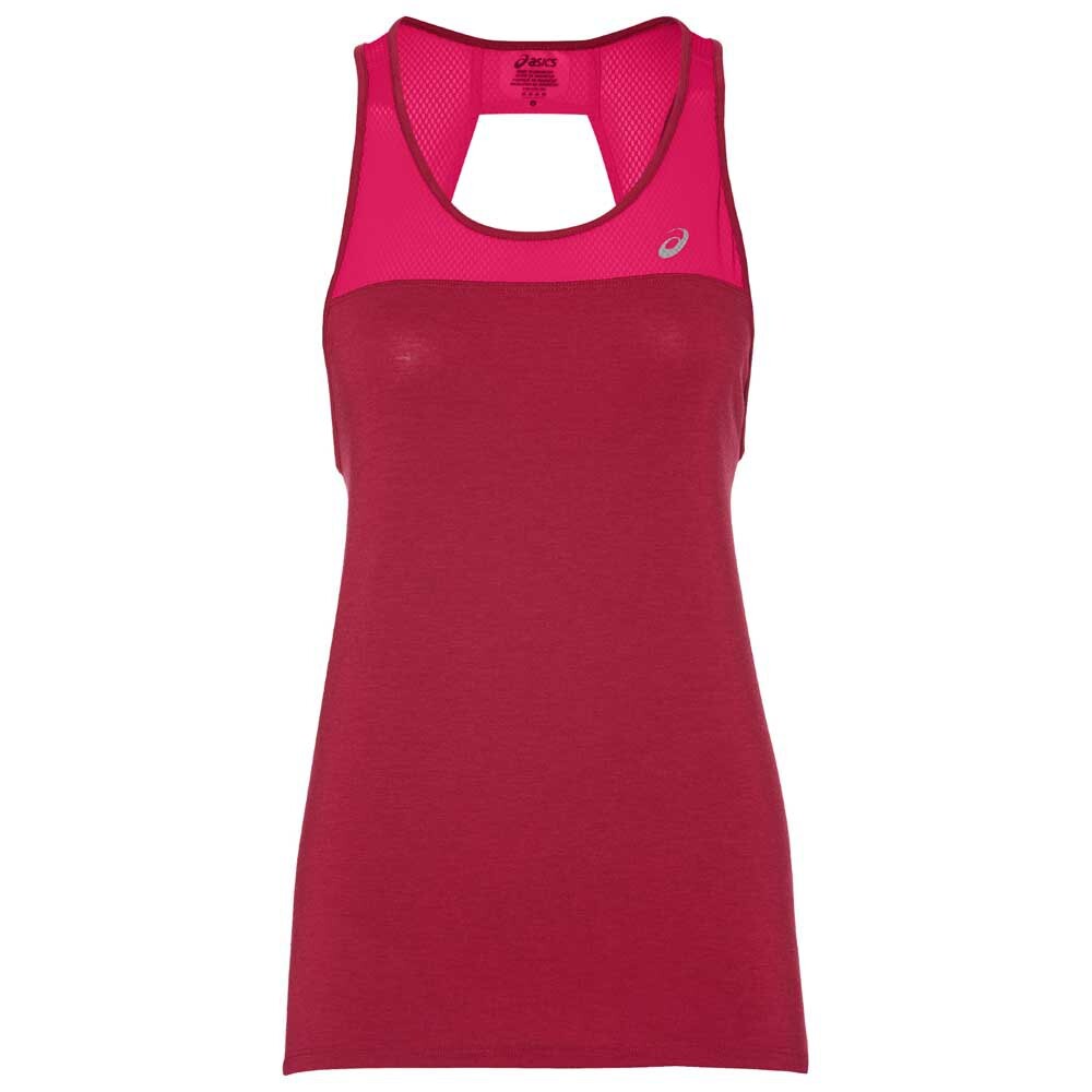 

Футболка без рукавов Asics Loose Strappy, розовый
