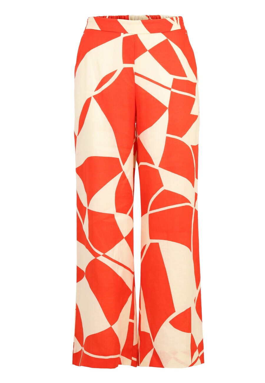 

Брюки Forever New Petite Wide leg Pants, красный