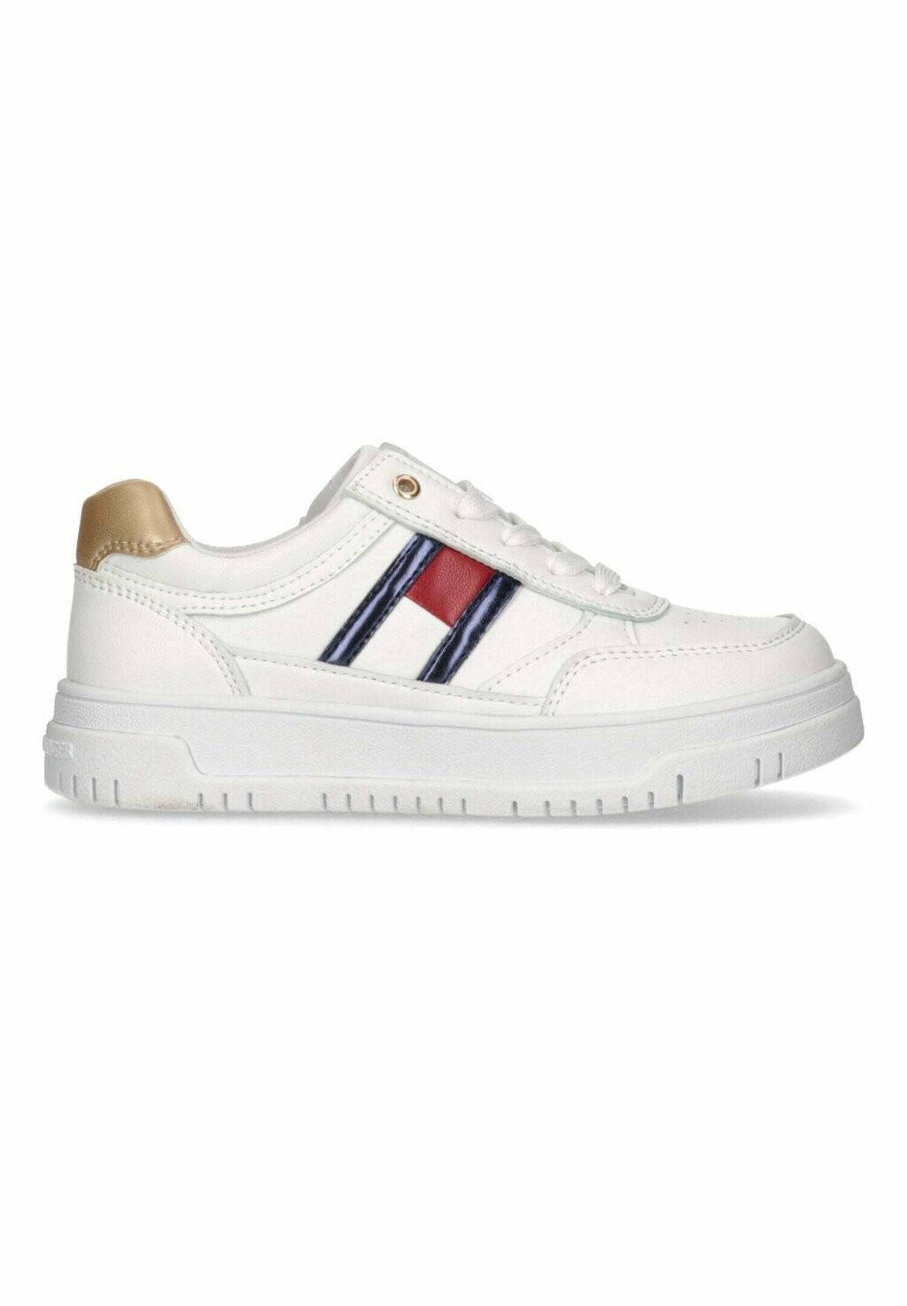 Низкие кроссовки Con Inserti Laminati Tommy Hilfiger, белый