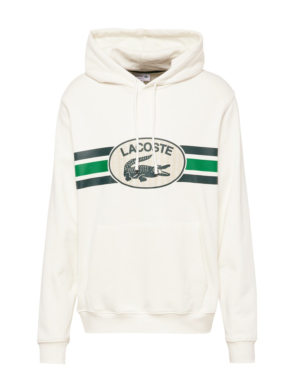 

Толстовка Lacoste, натуральный белый