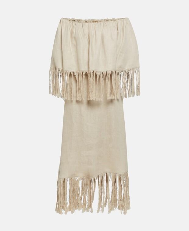 

Льняное платье By Malene Birger, мягкий бежевый