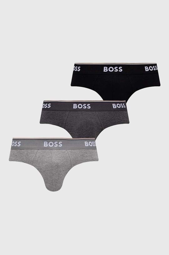 3 упаковки нижнего белья Boss, серый