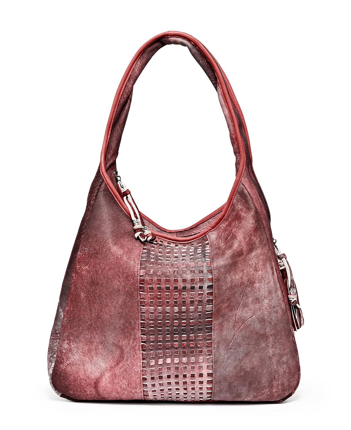 Женская расширяемая сумка-хобо Dorado из натуральной кожи OLD TREND