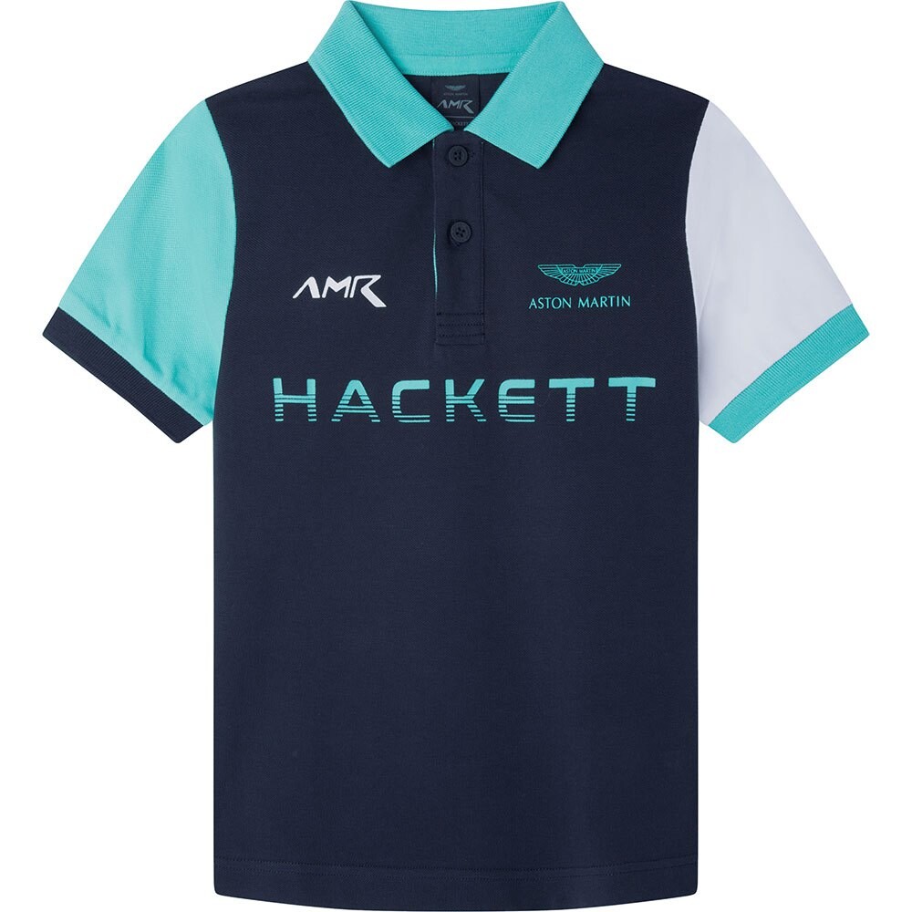 

Поло с коротким рукавом Hackett Amr Multi, синий