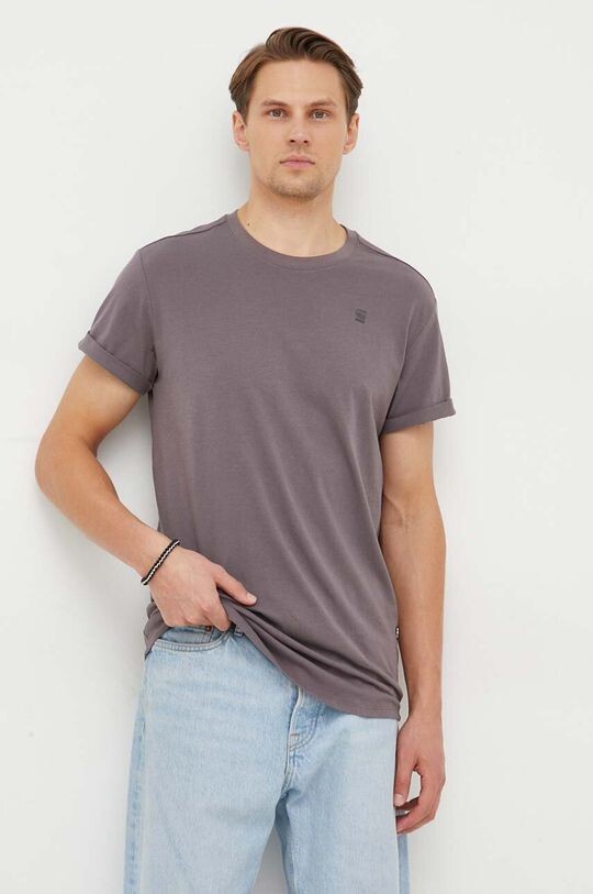 

Футболка G-Star из необработанного хлопка G-Star Raw, серый