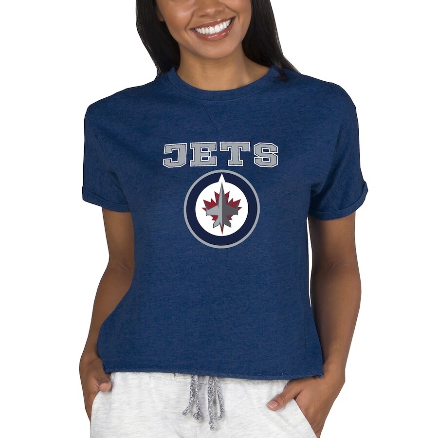 

Футболка с коротким рукавом Concepts Sport Winnipeg Jets, нави