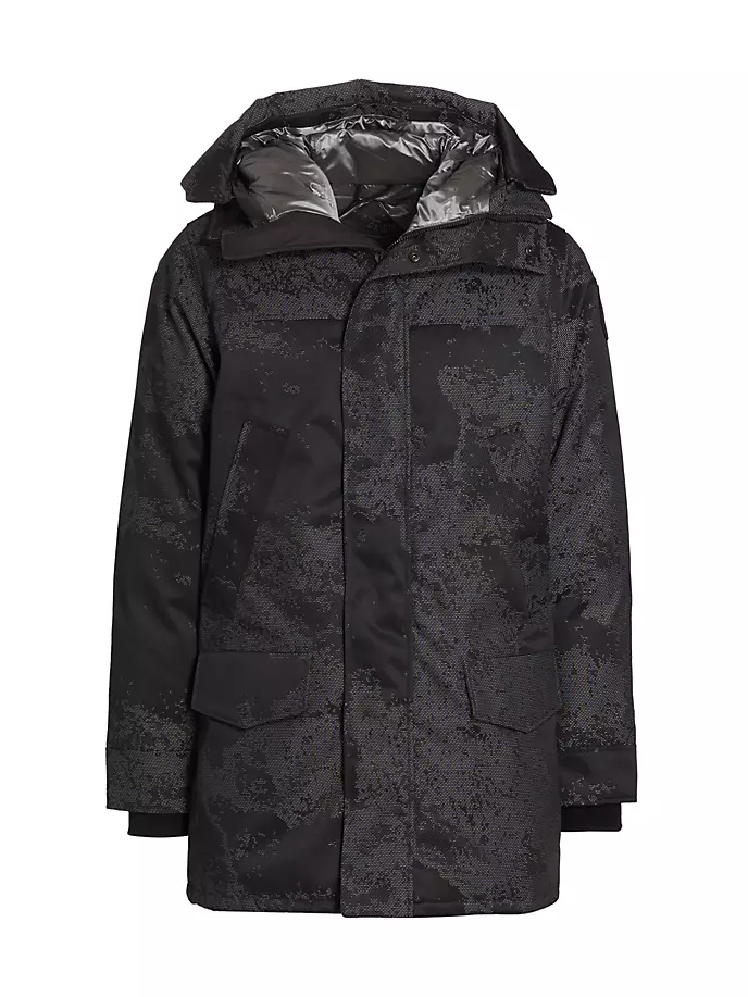 

Светоотражающая парка Langford Holiday Canada Goose, цвет drifting ice blk