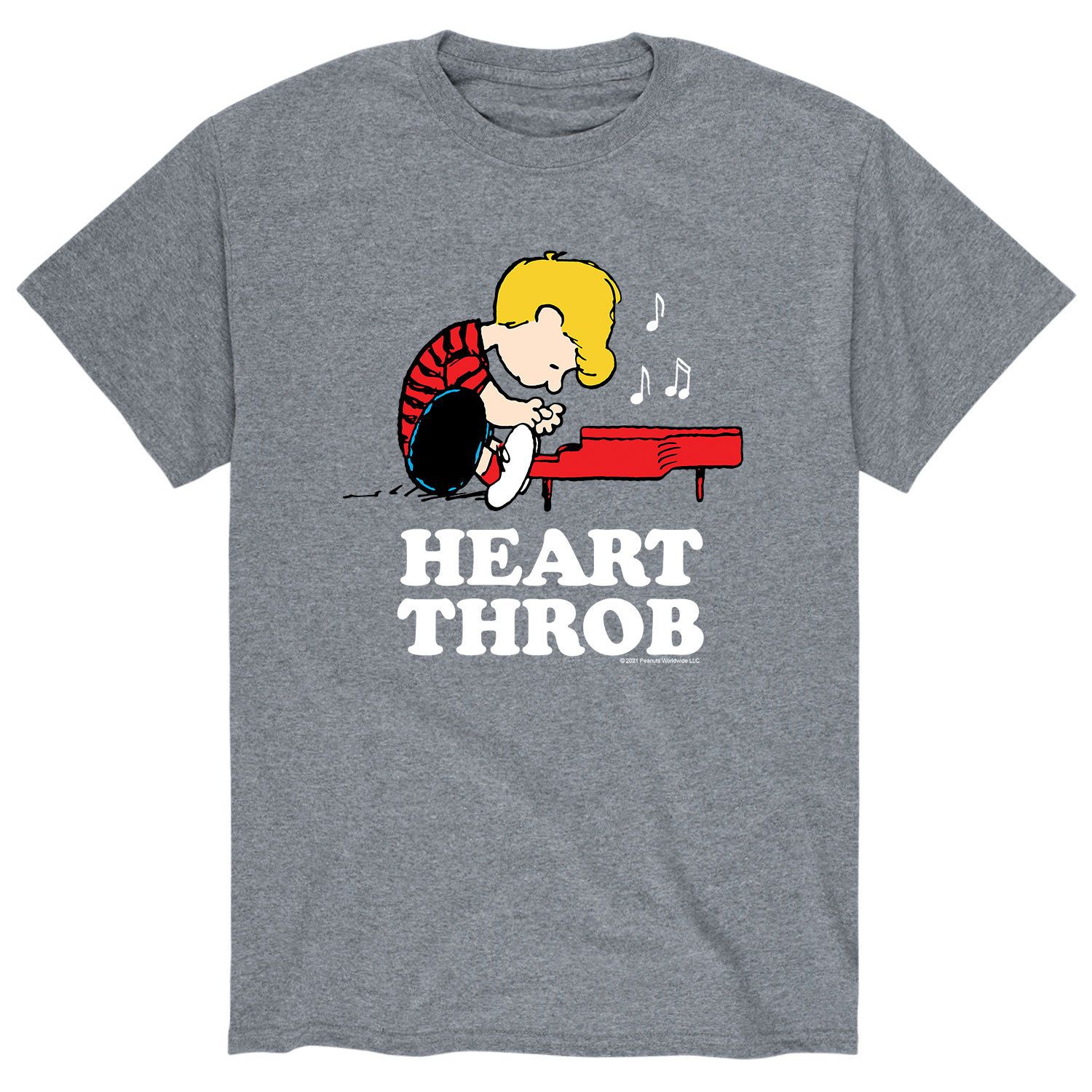 Мужская футболка Heartthrob с арахисом Licensed Character