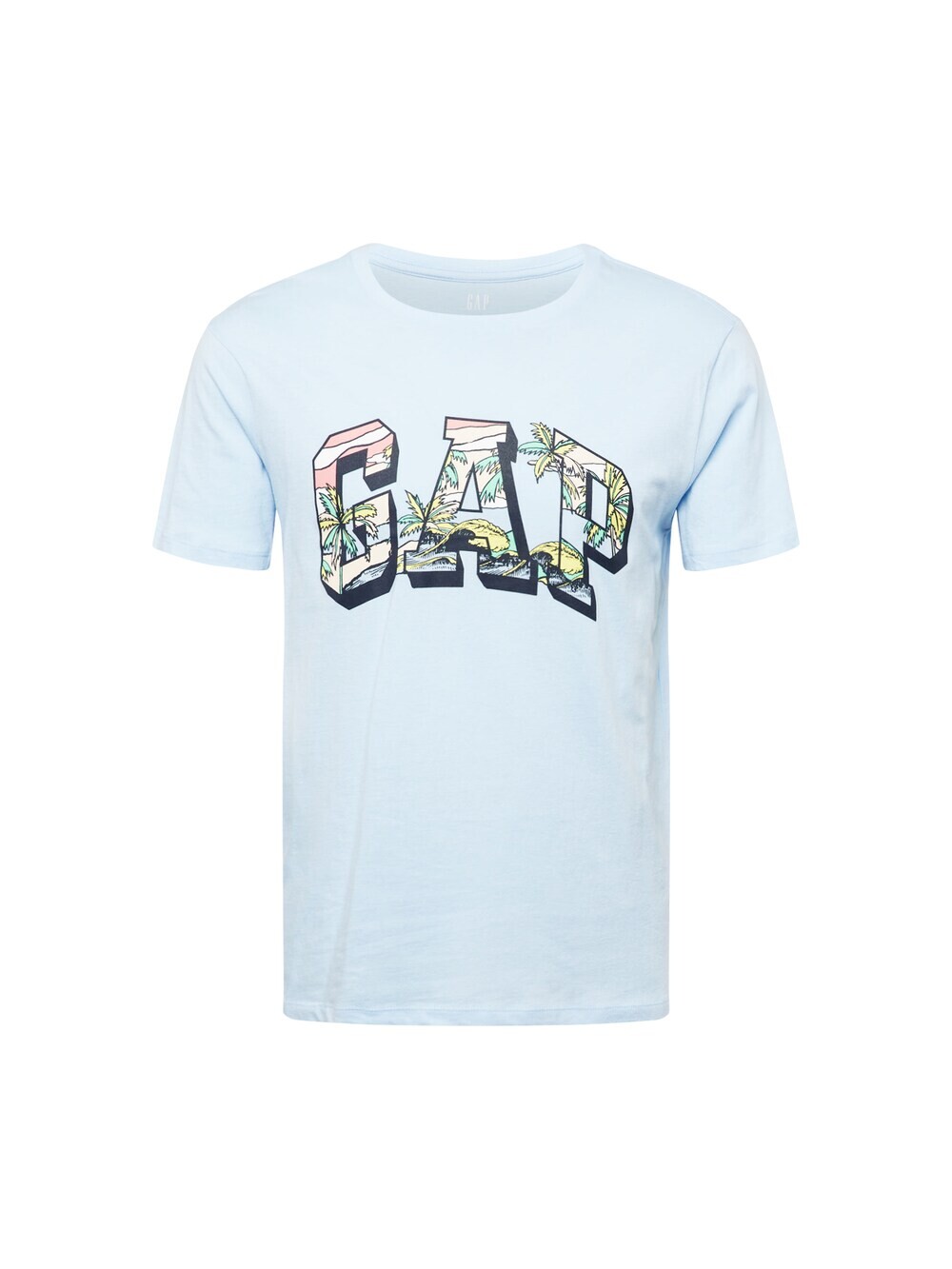 

Футболка Gap, светло-синий
