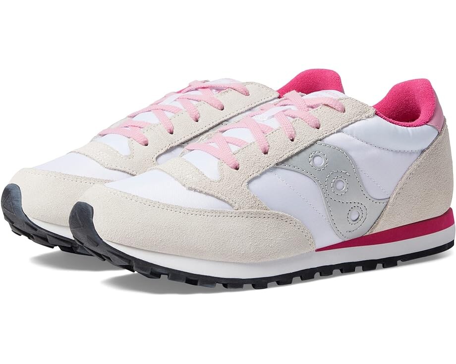 

Кроссовки Saucony Originals Jazz Original, цвет White/Silver/Pink