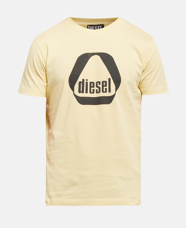 

Футболка Diesel, светло-желтого