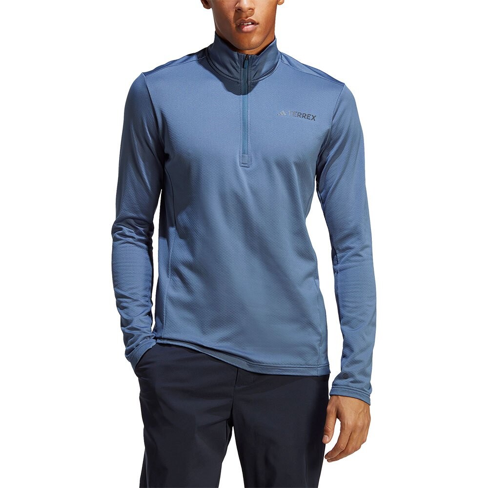 

Толстовка adidas Multi Fleece Half Zip, синий